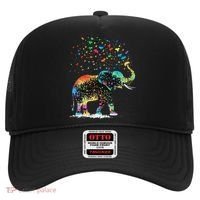 Cute Elephant Lover Animal On Elephant Hat thumb 0