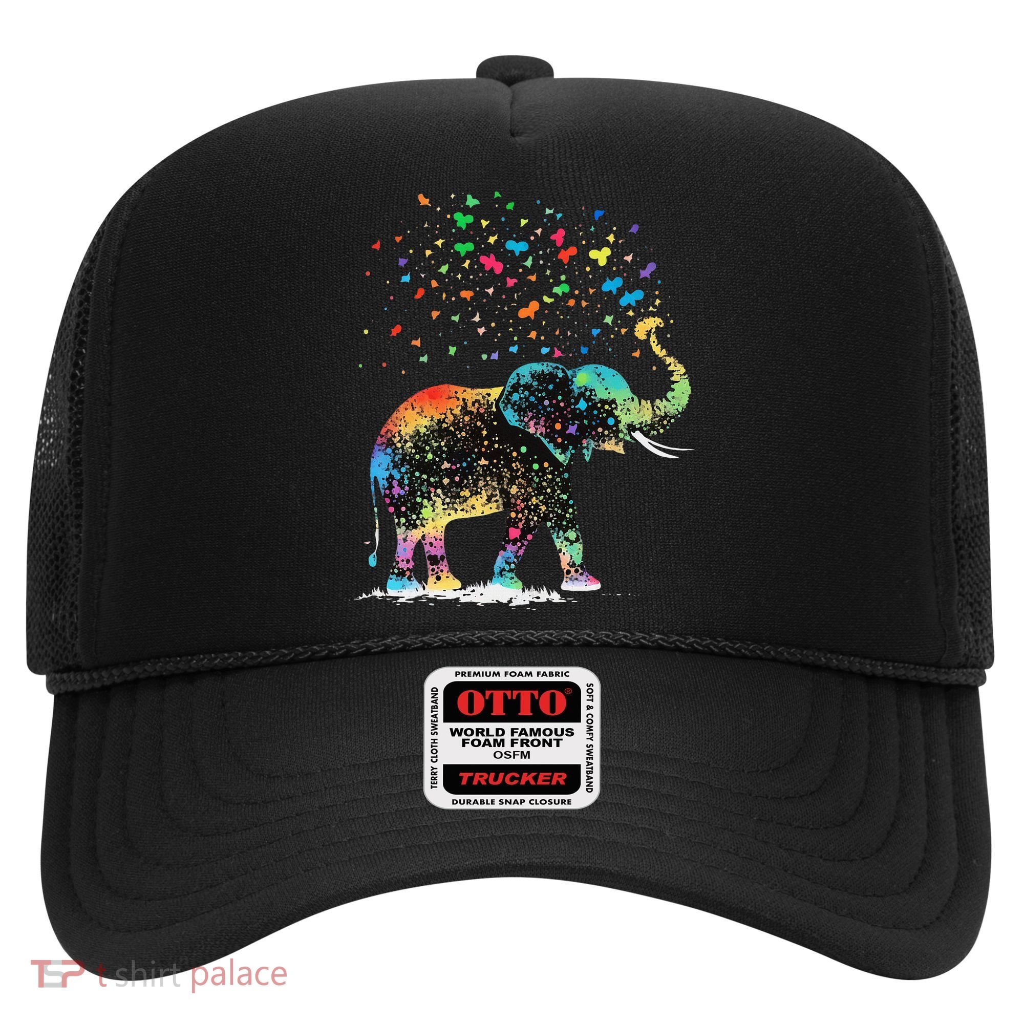 Cute Elephant Lover Animal On Elephant Hat