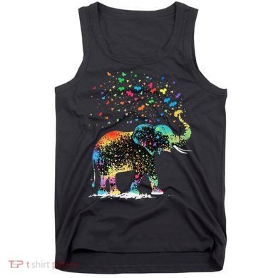 Cute Elephant Lover Animal On Elephant Tank Top