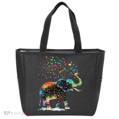 Cute Elephant Lover Animal On Elephant Tote Bag