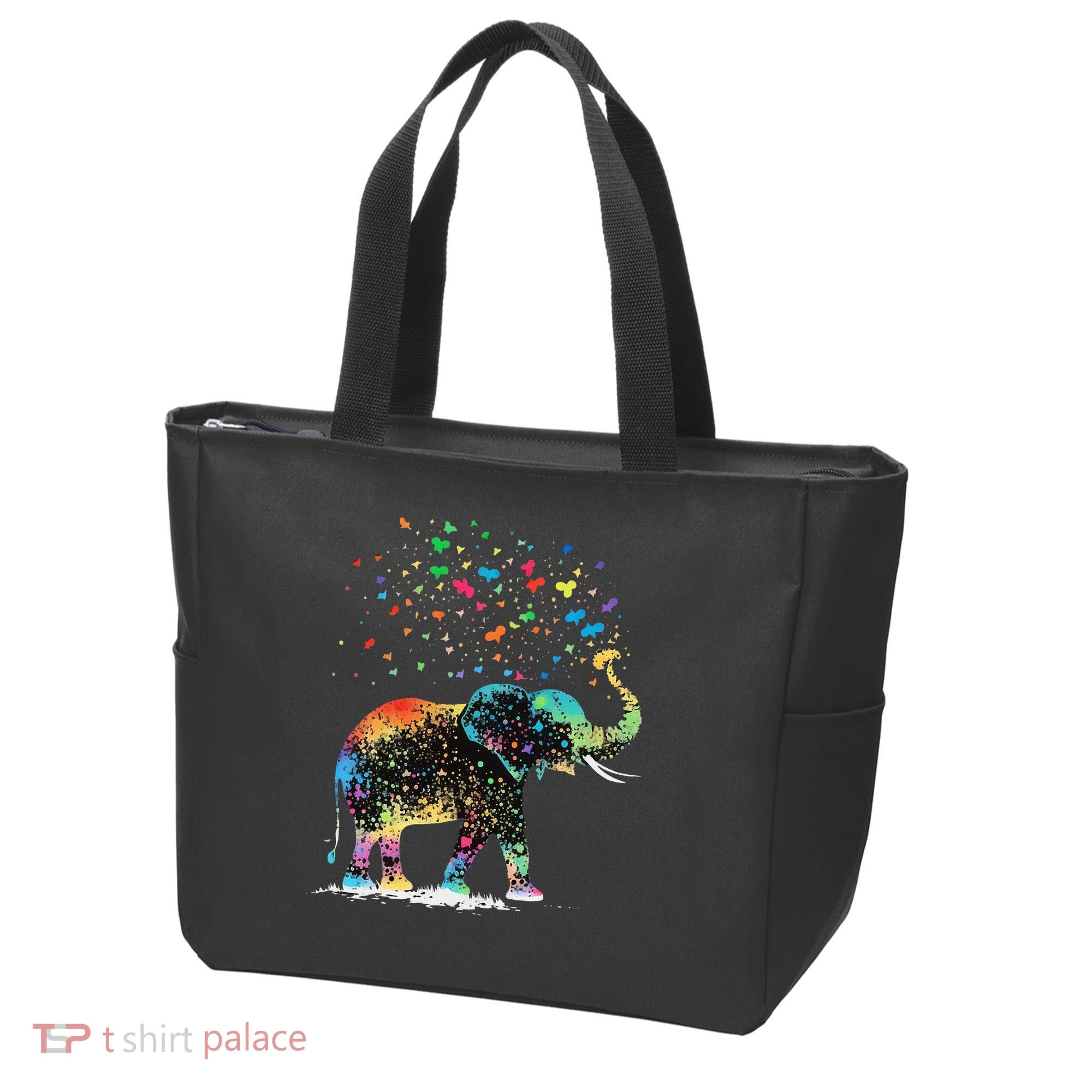 Cute Elephant Lover Animal On Elephant Tote Bag