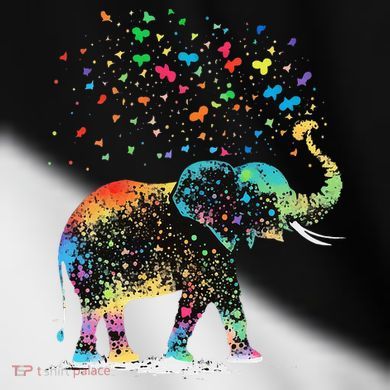 Cute Elephant Lover Animal On Elephant Toddler Fine Jersey T-Shirt