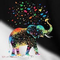 Cute Elephant Lover Animal On Elephant Toddler Fine Jersey T-Shirt thumb 2
