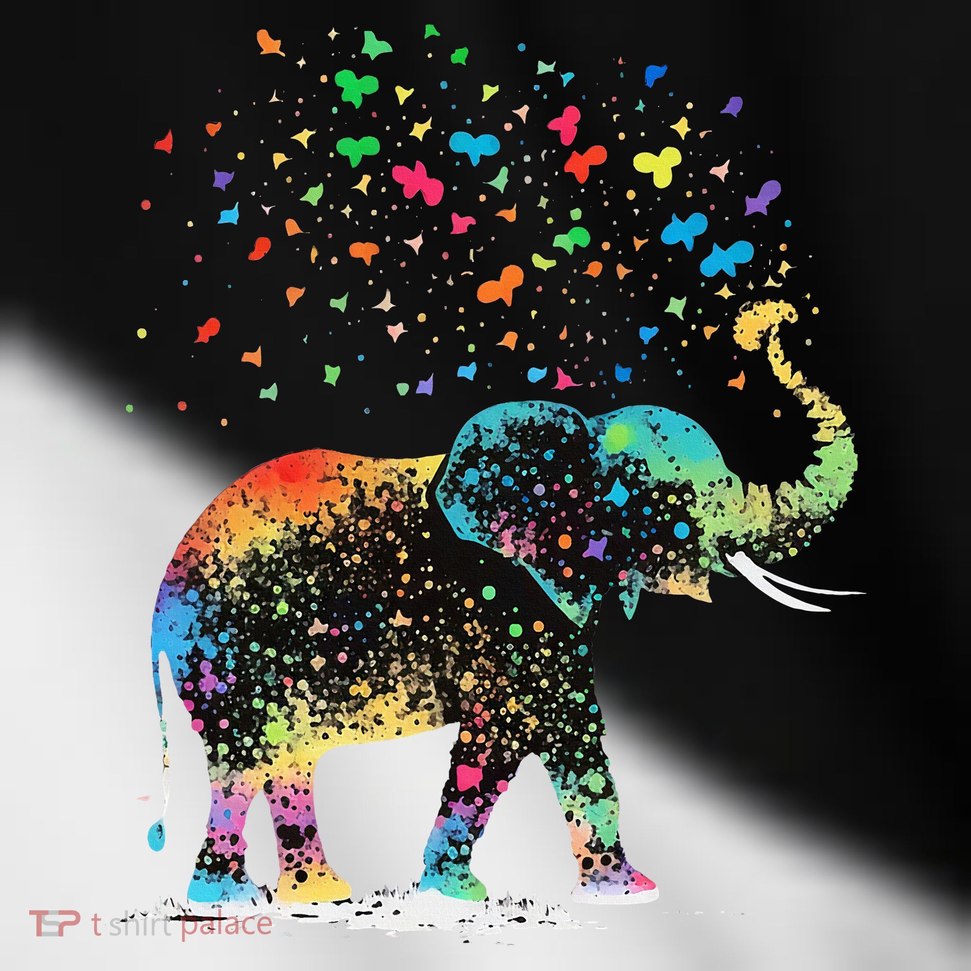 Cute Elephant Lover Animal On Elephant Toddler Fine Jersey T-Shirt