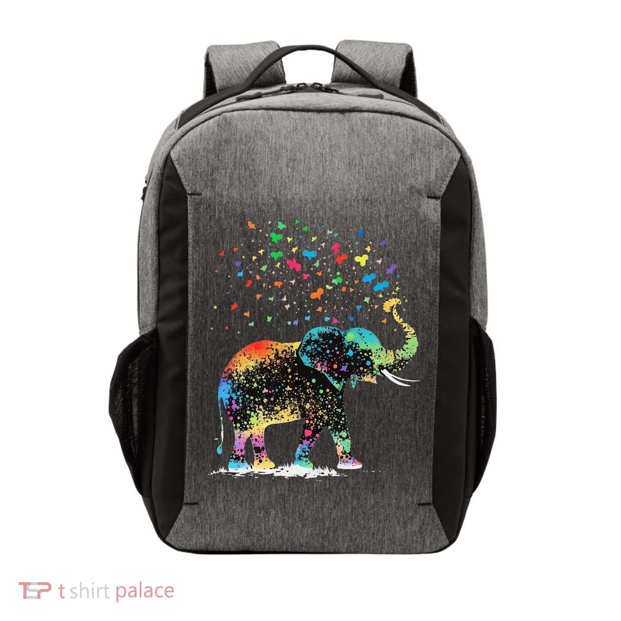 Cute Elephant Lover Animal On Elephant Vector Backpack