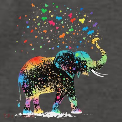 Cute Elephant Lover Animal On Elephant Vector Backpack