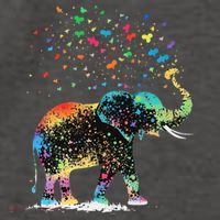 Cute Elephant Lover Animal On Elephant Vector Backpack thumb 2