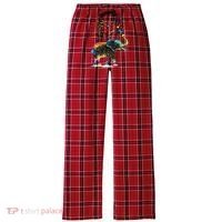 Cute Elephant Lover Animal On Elephant Women's Flannel Plaid Pajama Pants thumb 0
