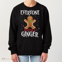 Christmas Everyone Loves A Ginger Funny Baker Women's Sweatshirt thumb 0