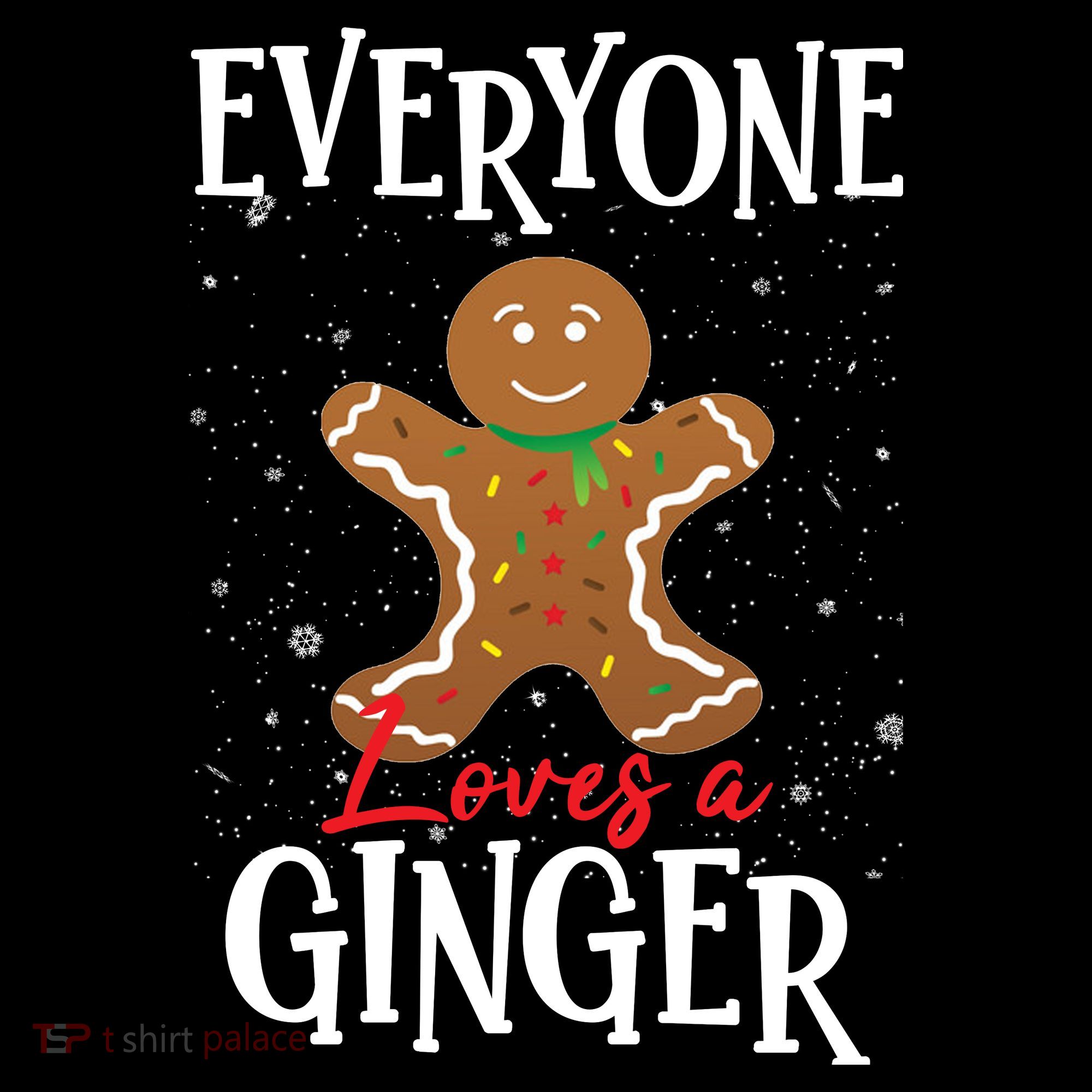 Christmas Everyone Loves A Ginger Funny Baker Sweatshirt