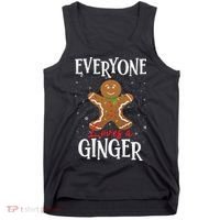 Christmas Everyone Loves A Ginger Funny Baker Tank Top thumb 0