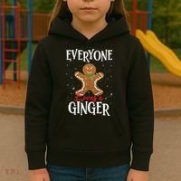 Christmas Everyone Loves A Ginger Funny Baker Kids Hoodie thumb 3
