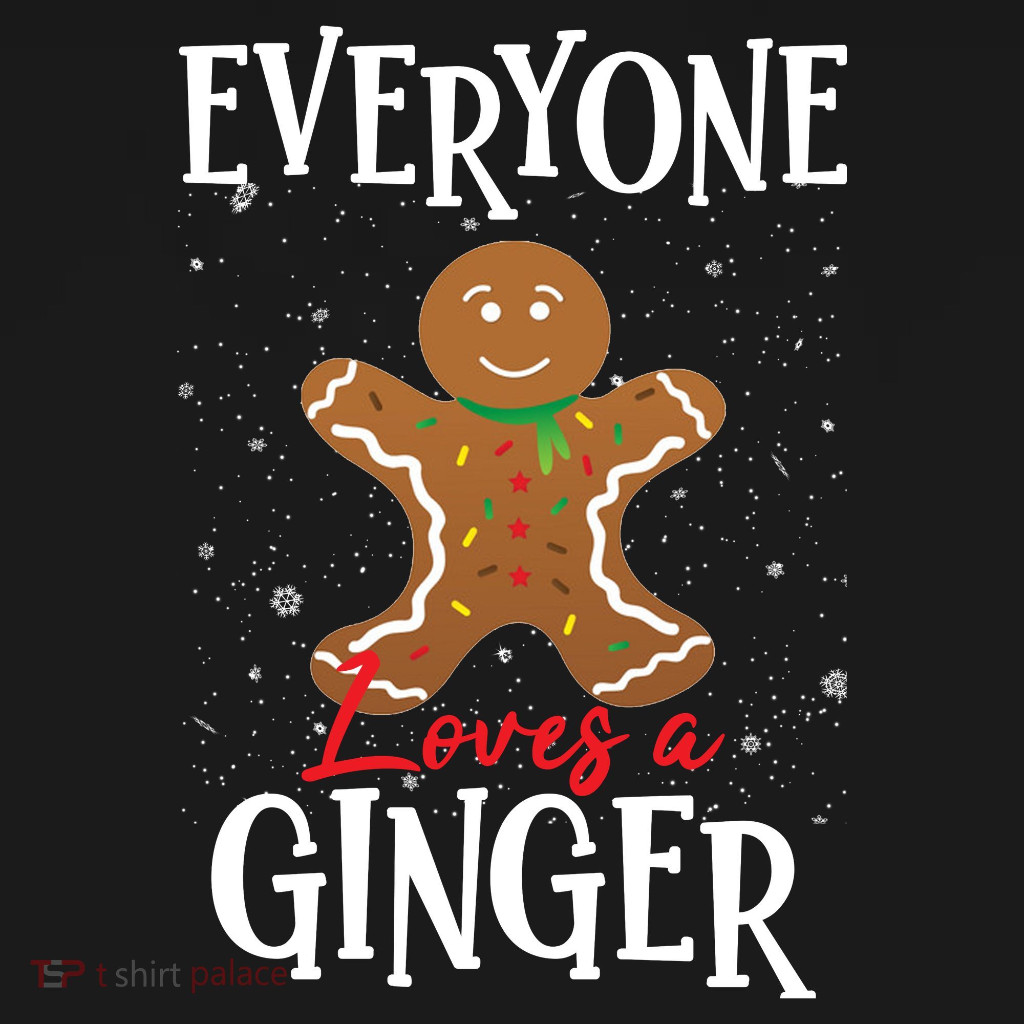 Christmas Everyone Loves A Ginger Funny Baker Kids Long Sleeve Shirt