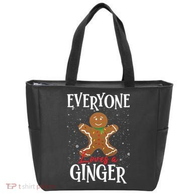 Christmas Everyone Loves A Ginger Funny Baker Tote Bag