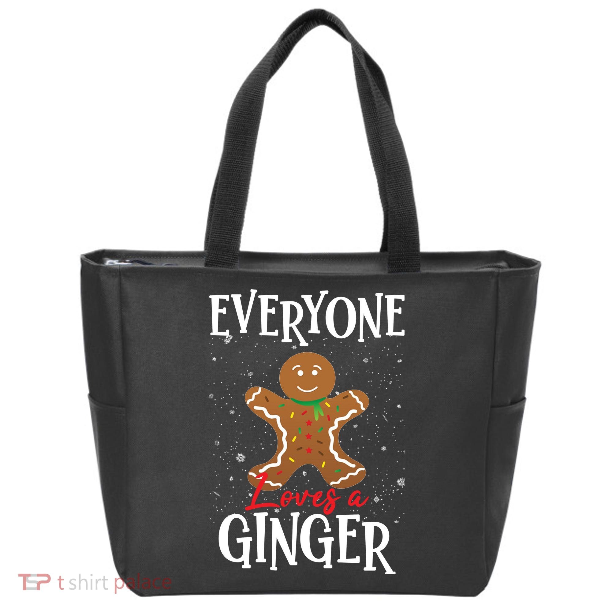 Christmas Everyone Loves A Ginger Funny Baker Tote Bag