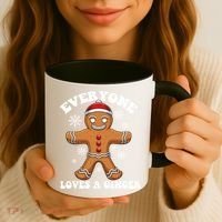 Christmas Everyone Loves A Ginger Funny Holiday Print Gift Coffee Mug thumb 3