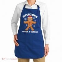 Christmas Everyone Loves A Ginger Funny Holiday Print Gift Apron thumb 2