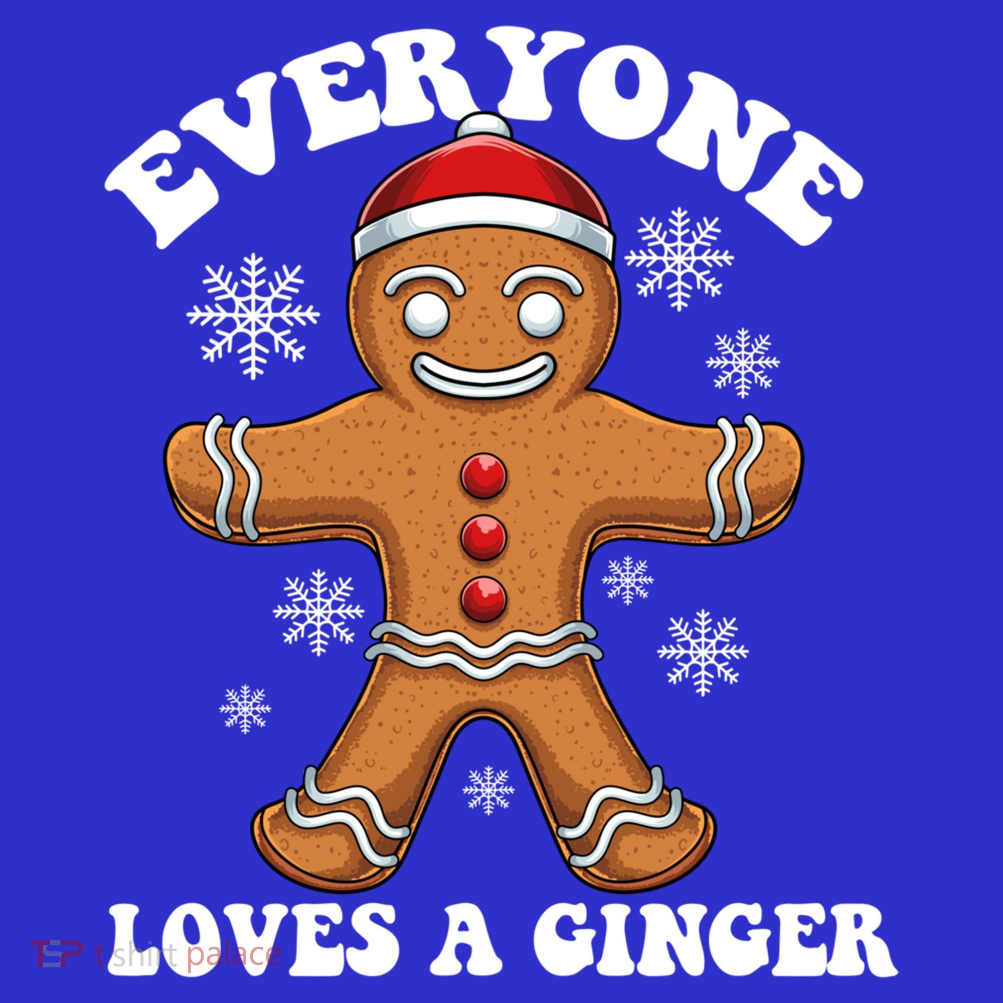 Christmas Everyone Loves A Ginger Funny Holiday Print Gift Women's Tank Top