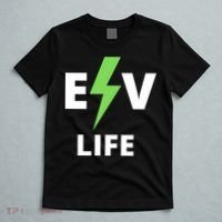 Cool EV Life Electric Vehicle, EVs, Funny Electric Vehicle T-Shirt thumb 5