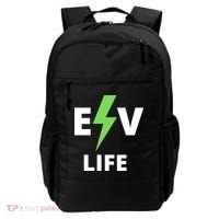 Cool EV Life Electric Vehicle, EVs, Funny Electric Vehicle Backpack thumb 0