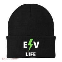 Cool EV Life Electric Vehicle, EVs, Funny Electric Vehicle Beanie thumb 0
