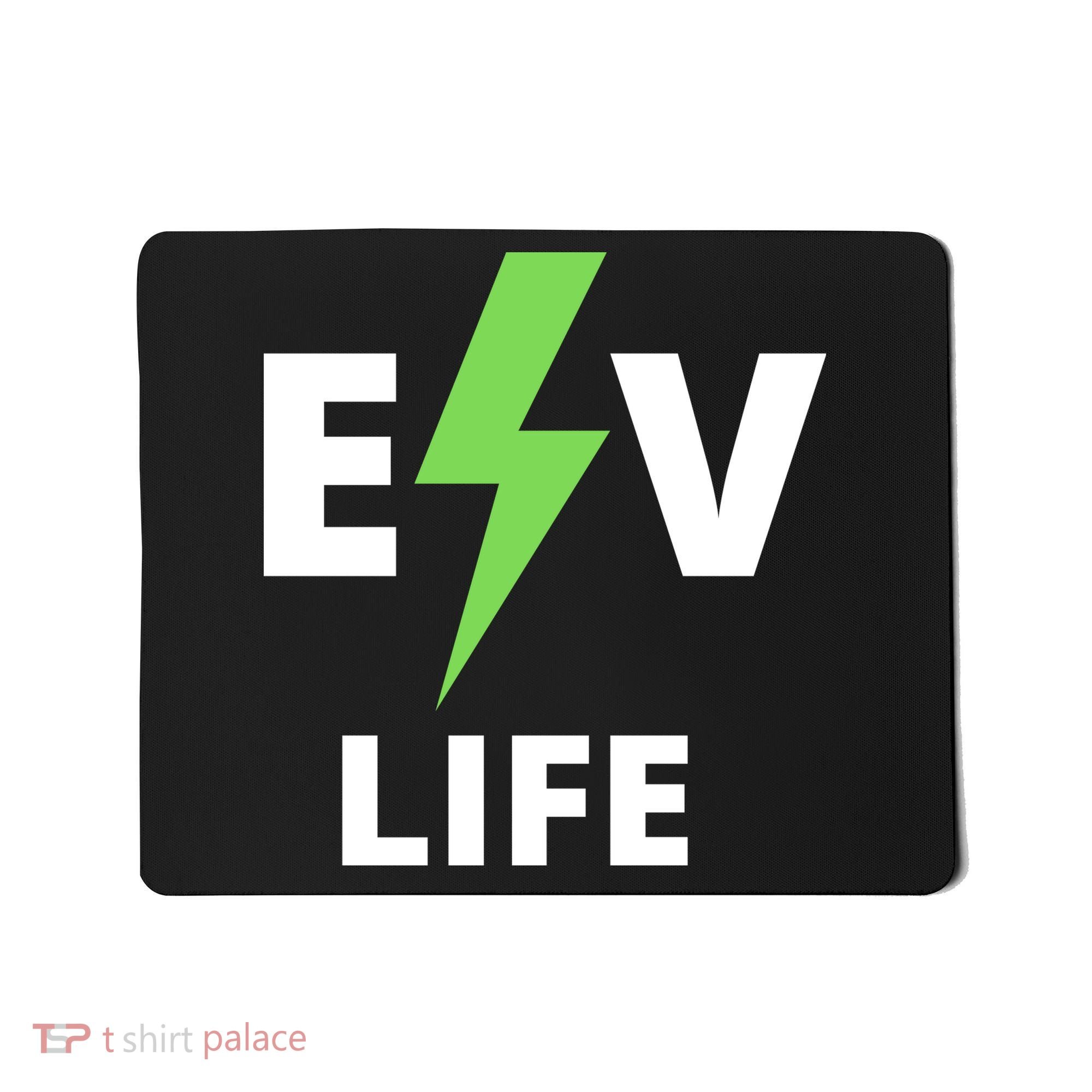 Cool EV Life Electric Vehicle, EVs, Funny Electric Vehicle Mousepad