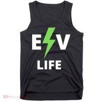 Cool EV Life Electric Vehicle, EVs, Funny Electric Vehicle Tank Top thumb 0