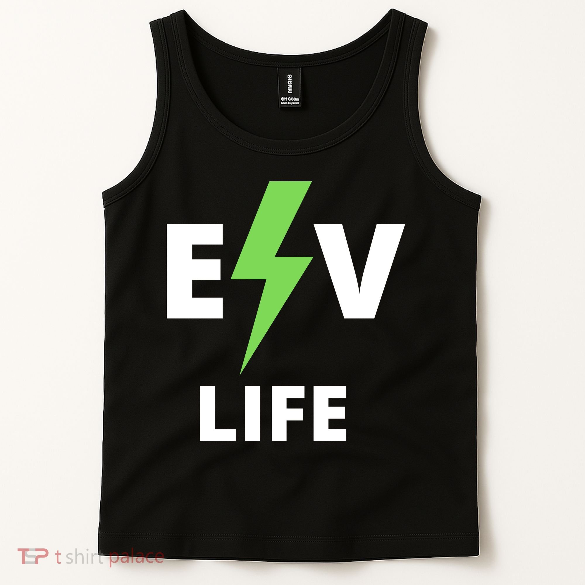Cool EV Life Electric Vehicle, EVs, Funny Electric Vehicle Tank Top