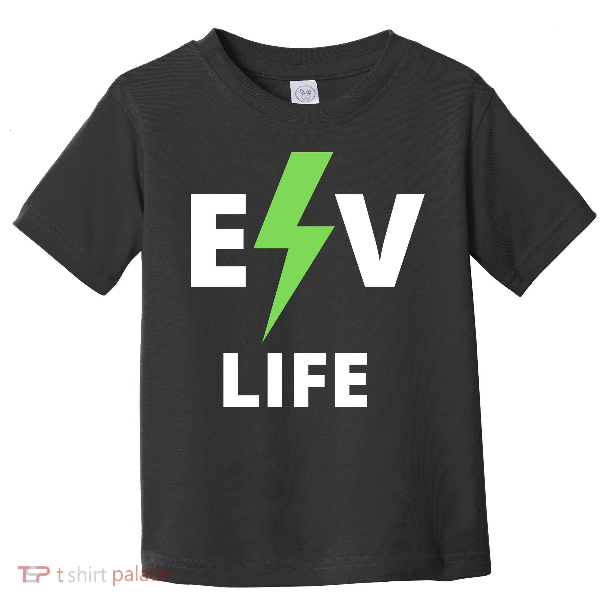 Cool EV Life Electric Vehicle, EVs, Funny Electric Vehicle Toddler T-Shirt
