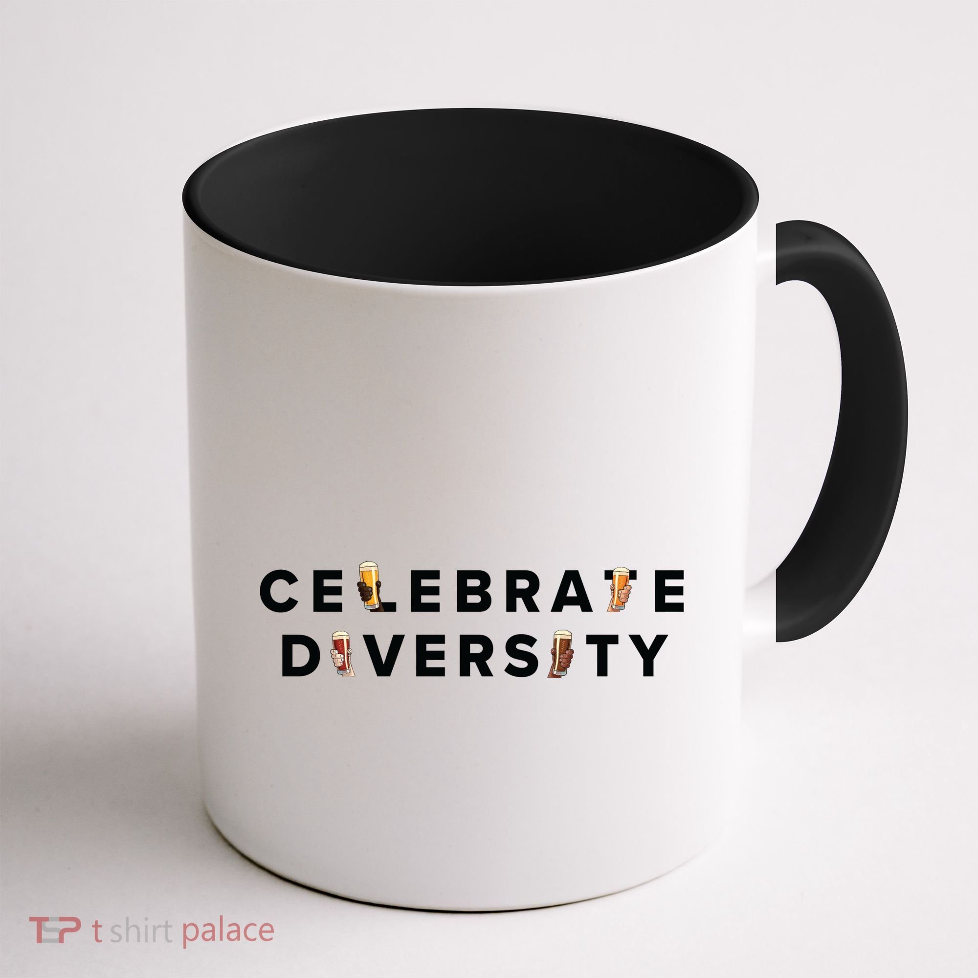 Celebrate Diversity Beer Coffee Mug