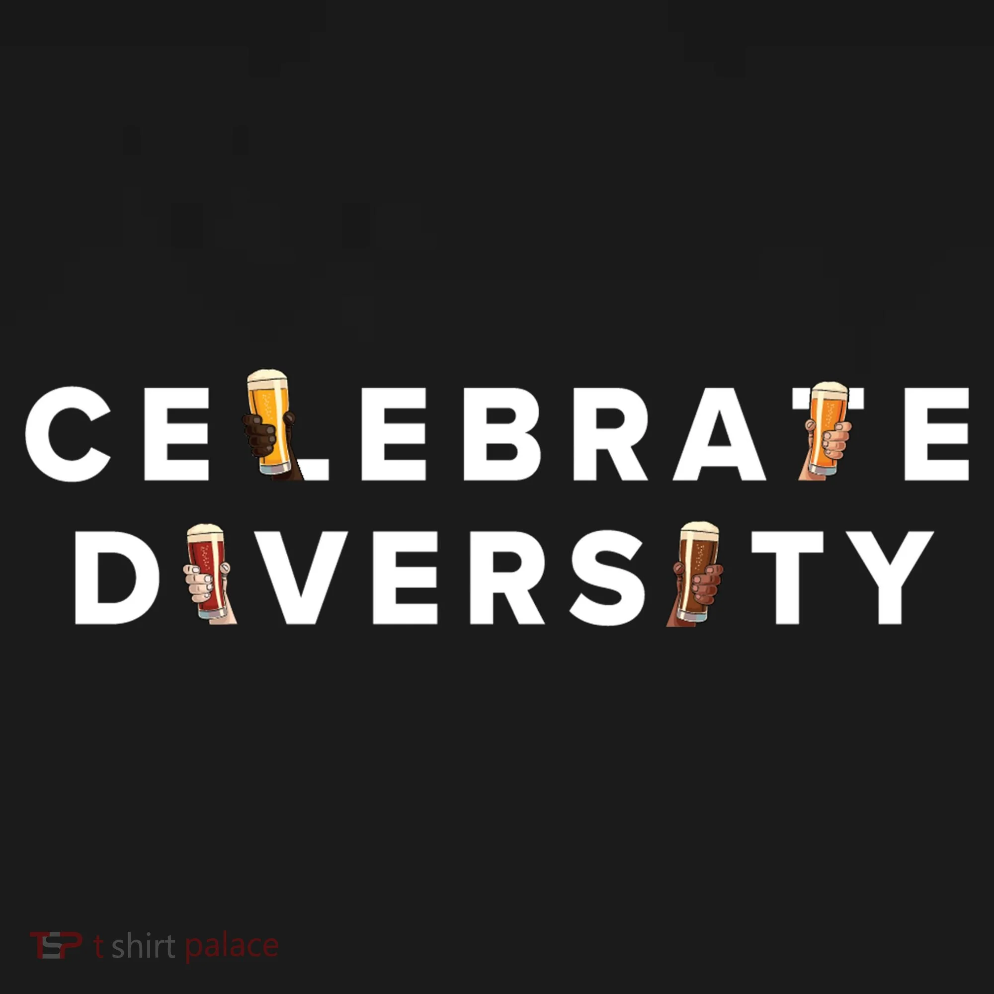 Celebrate Diversity Beer Mousepad