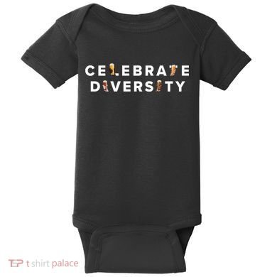 Celebrate Diversity Beer Baby Bodysuit