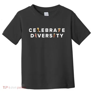 Celebrate Diversity Beer Toddler T-Shirt