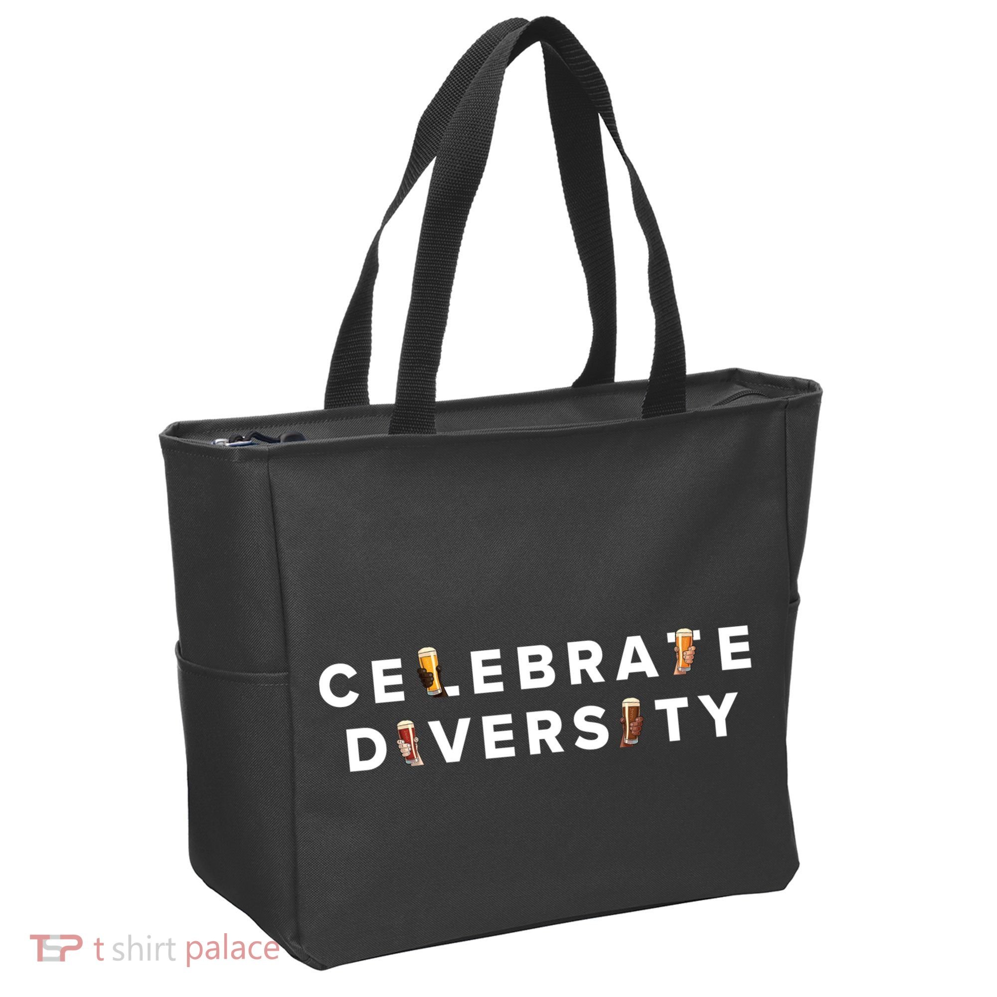 Celebrate Diversity Beer Tote Bag