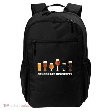 Celebrate Diversity beer Funny Backpack