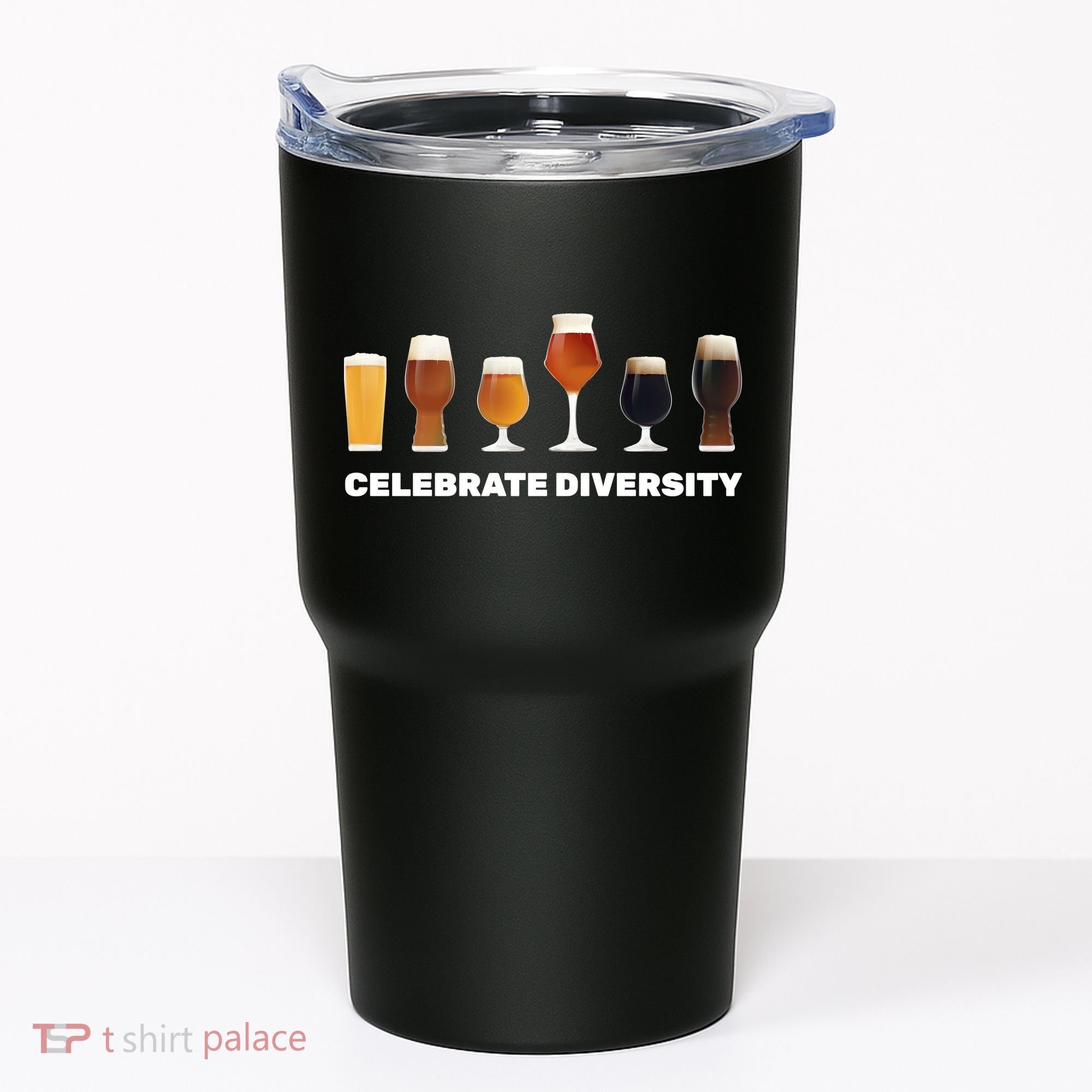 Celebrate Diversity beer Funny Tumbler