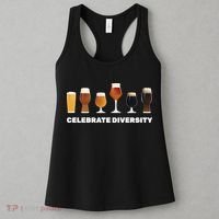 Celebrate Diversity beer Funny Women's Tank Top thumb 3