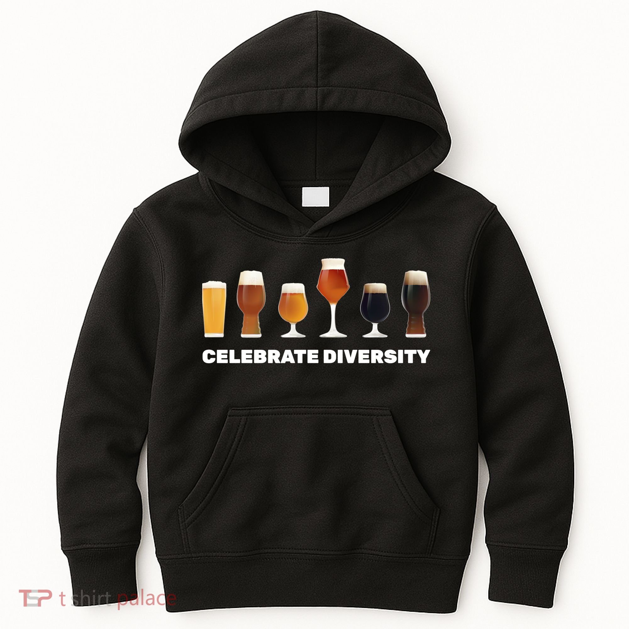 Celebrate Diversity beer Funny Kids Hoodie