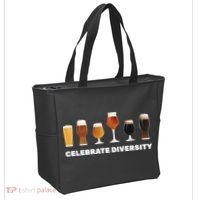 Celebrate Diversity beer Funny Tote Bag thumb 2