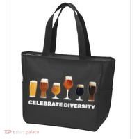 Celebrate Diversity beer Funny Tote Bag thumb 3