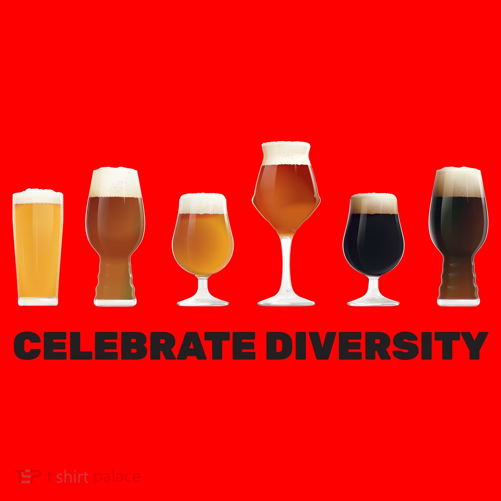 Celebrate Diversity beer Funny Santa Hat