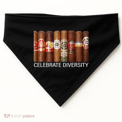 Celebrate Diversity Cigars USA-Made Doggie Bandana