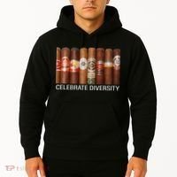 Celebrate Diversity Cigars Hoodie thumb 2
