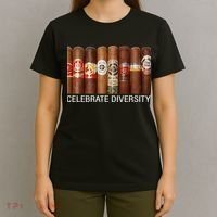 Celebrate Diversity Cigars T-Shirt thumb 4