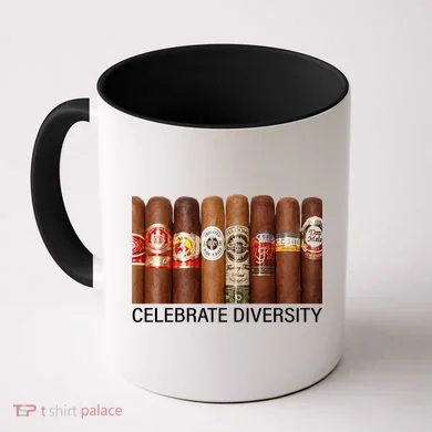 Celebrate Diversity Cigars Coffee Mug