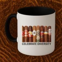 Celebrate Diversity Cigars Coffee Mug thumb 2