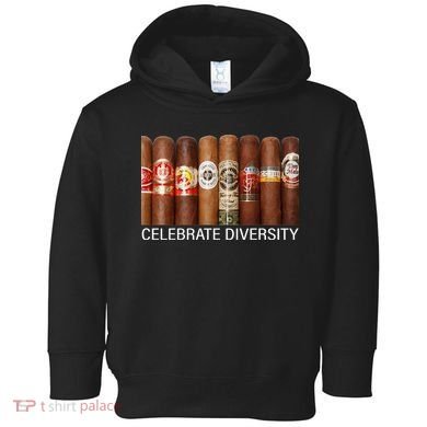 Celebrate Diversity Cigars Toddler Hoodie