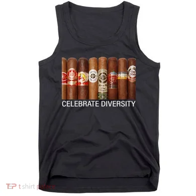 Celebrate Diversity Cigars Tank Top
