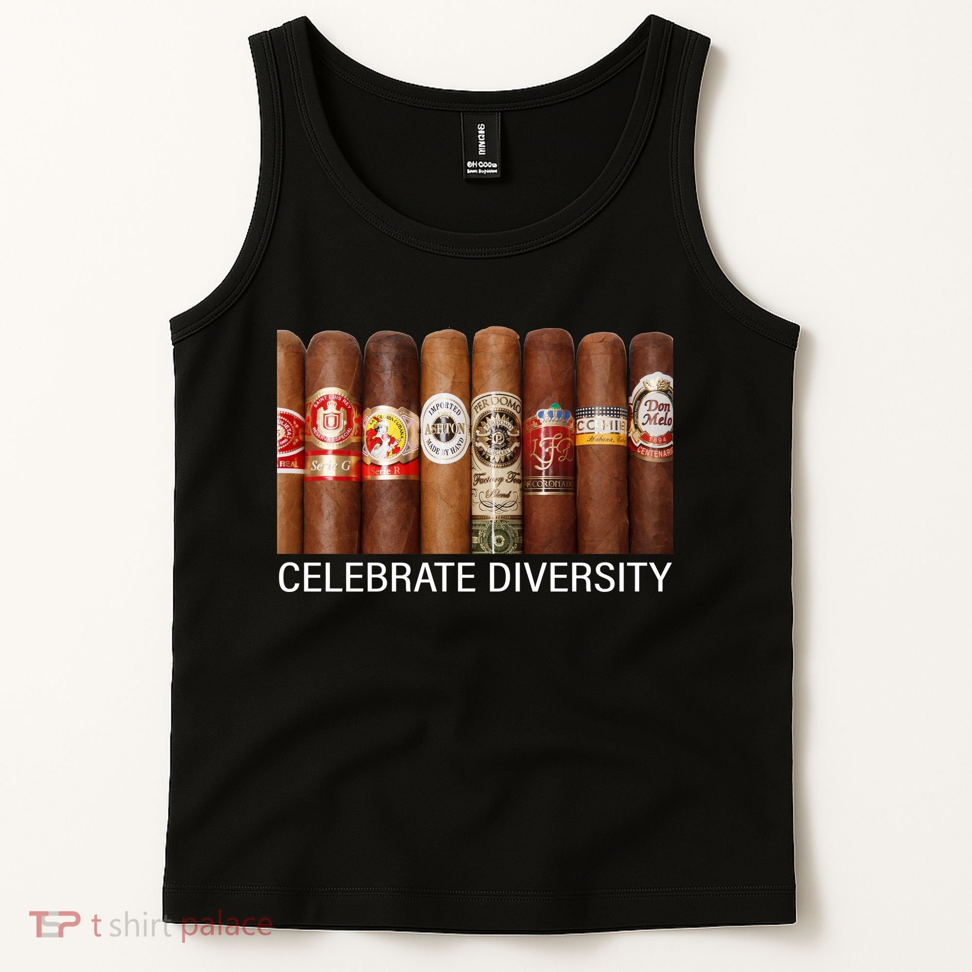 Celebrate Diversity Cigars Tank Top