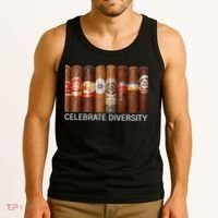 Celebrate Diversity Cigars Tank Top thumb 3